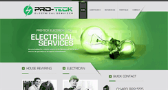 Desktop Screenshot of pro-teck.co.uk
